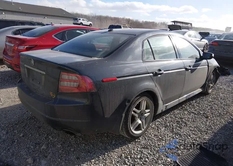 2007 Acura Tl 3.2 из США, поврежденный, VIN 19UUA66237A044140